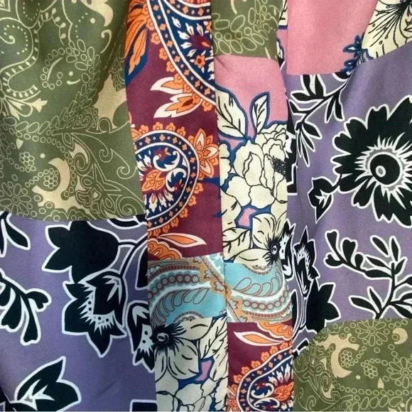 Soft Surroundings Alvadore Fleur colorful, bohemian tunic Top | Sz small - Picture 10 of 10